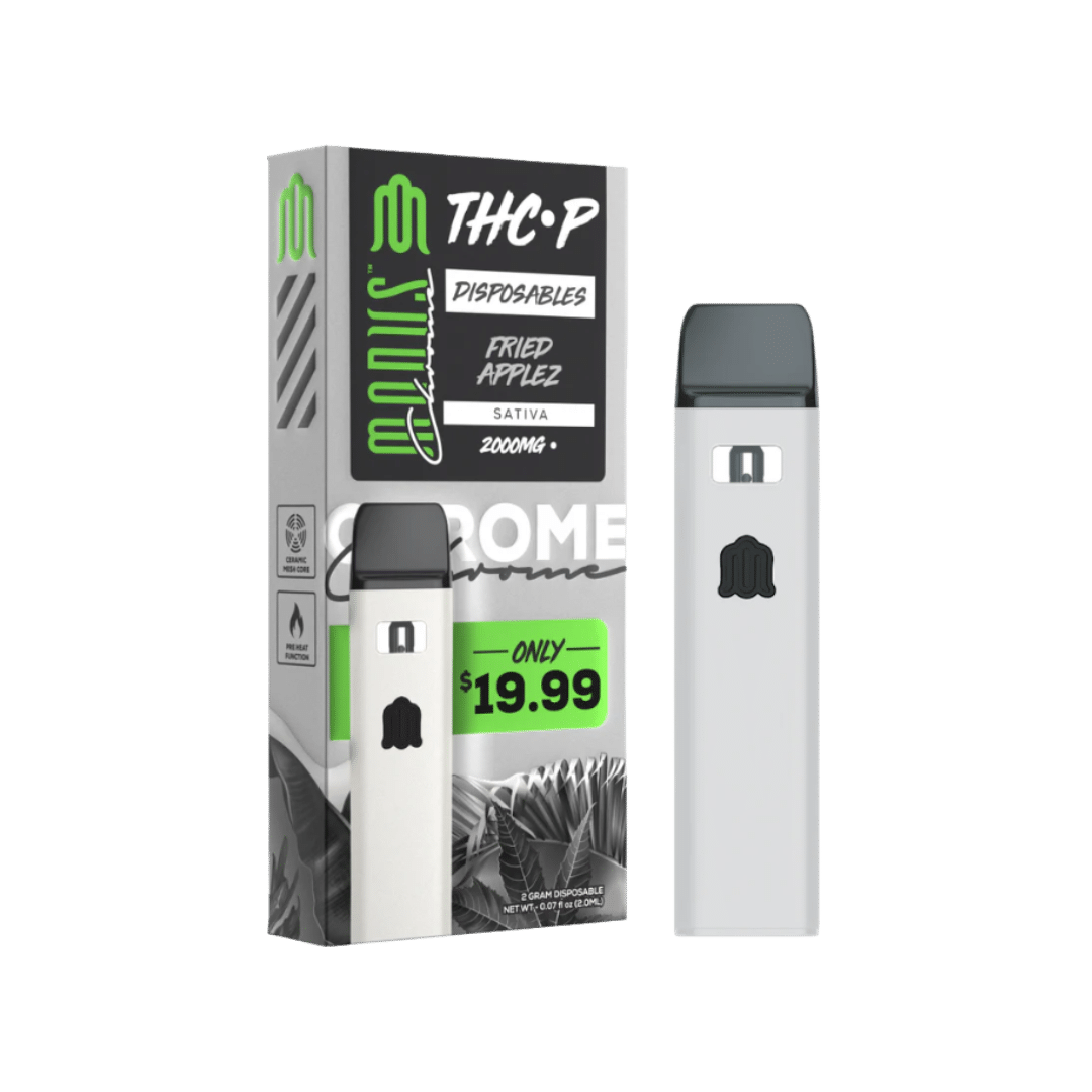 Fried Applez (Sativa) THCP + Delta 8 Chrome Pocket Dabs Disposable Vape - 2 Gram
