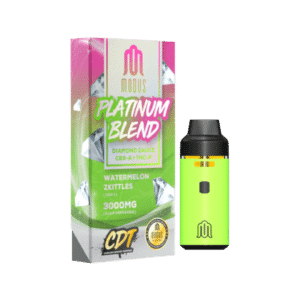 Watermelon Zkittles (Indica) Diamond Sauce THCP + CB9-A Platinum Blend Disposable Vape - 3 Gram