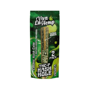 THCP Hash Hole Pre Roll – 2G Cosmic Kush Cake (Indica) - 2 pack