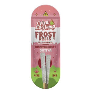 THC Frost Roll – 4.5g Diamond Drift (Sativa) - 2CT