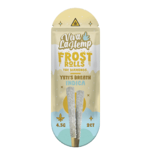 THC Frost Roll – 4.5g Yeti's Breath (Indica) - 2CT