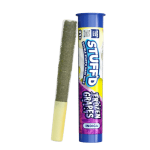Frozen Grapes (Indica) THCP Hash Hole Pre-roll - 2G Double Stuff'd