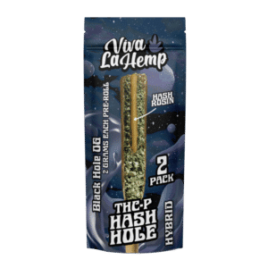 THCP Hash Hole Pre Roll – 2G Black Hole OG (Hybrid) - 2 pack