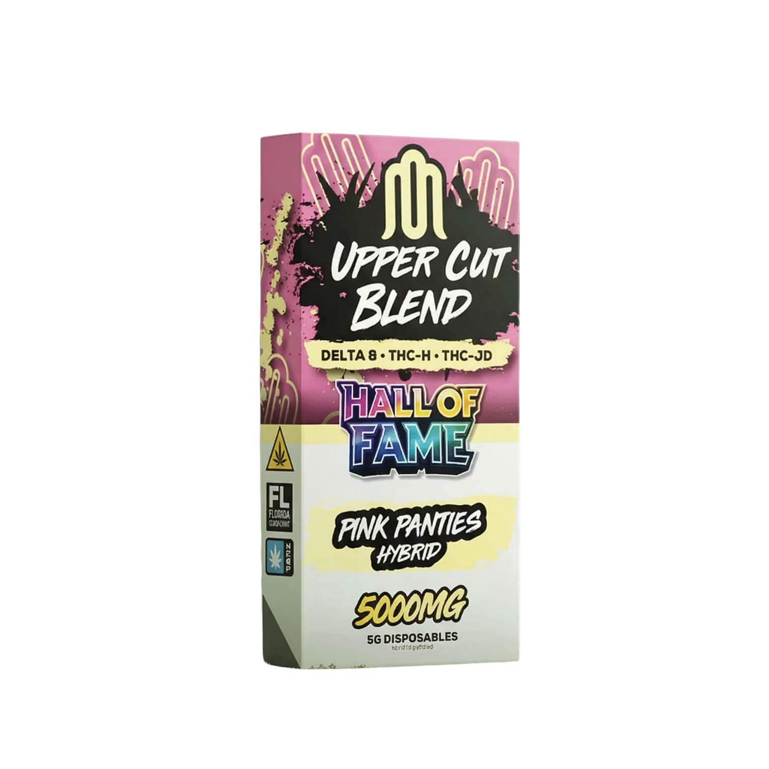 Pink Panties (Hybrid) - Upper Cut Blend (Hall of Fame) Delta 8, THC-H, and THC-JD