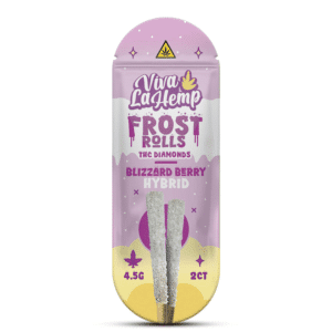 THC Frost Roll – 4.5g Blizzard Berry (Hybrid) - 2CT