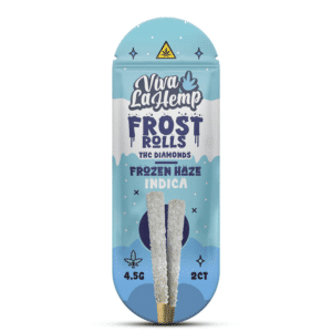 THC Frost Roll – 4.5g Frozen Haze (Indica) - 2CT