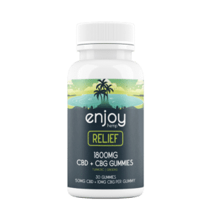 CBD Gummies For Relief - Full Spectrum CBD + CBG + Turmeric + Ginseng