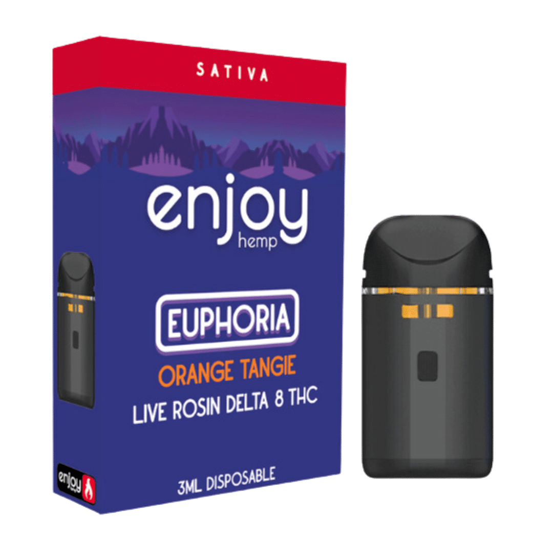 Delta 8 3ml Disposable Vape for Euphoria - Orange Tangie (Sativa)