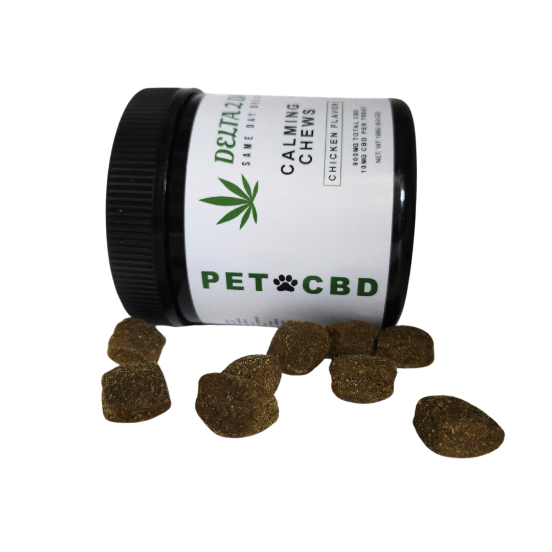 Calming Pet Chews - CBD (900mg) - Chicken Flavor